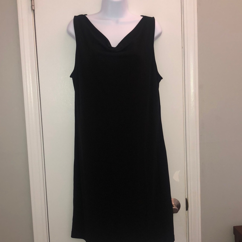 NY & Co,Versatile Black Sleeveless dress L